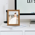 thumbnail image 3 of Cadre Photo de Bureau Rustique Cadre Photo sur Pied Ensemble de 2 Pcs, 3 of 9