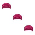 thumbnail image 3 of ziyahi 1PC Bandeau de Yoga Pliable Élastique Antidérapant Bandeau Turban Course Rouge 3Set, 3 of 6
