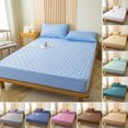 thumbnail image 4 of YAOMOBB Water-resistant Mattress Protector Waterproof Breathable Mattress Protector Soft Elastic Band slip Full Coverage Children Elderly Mattress Pad Protective, 4 of 6