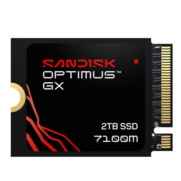 Sandisk Optimus GX 7100M 2TB PCIe Gen 4 M.2 2230 SSD