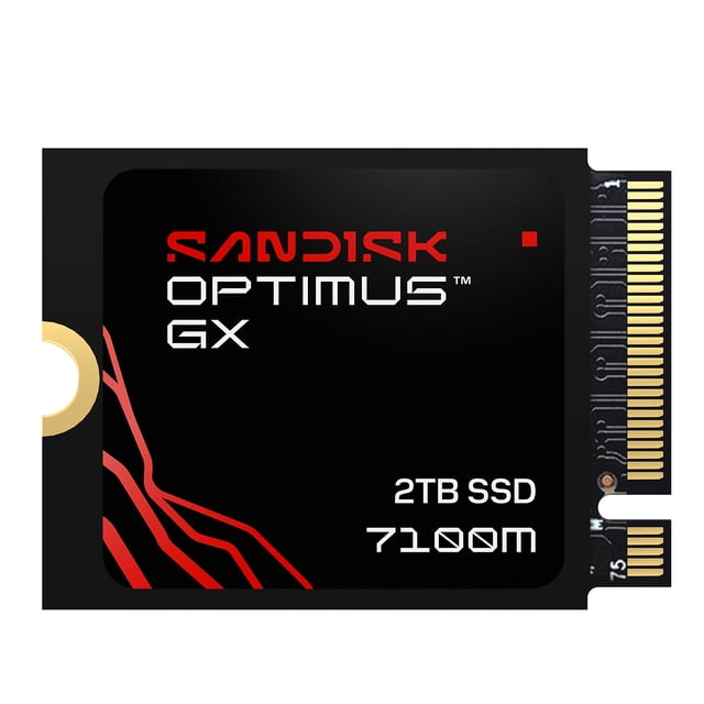 Sandisk Optimus GX 7100M 2TB PCIe Gen 4 M.2 2230 SSD