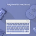thumbnail image 4 of Dvkptbk Clavier et Souris Bluetooth Portables Clavier et Souris Sans Fil BT pour Android Windows PC Tablette - Vendredi Fou Liquidation, 4 of 4
