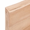 thumbnail image 5 of vidaXL Table Top Light Brown 80x50x(2-6) cm Treated Solid Wood Oak, 5 of 5