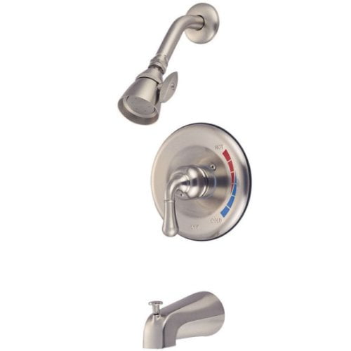 Kingston Brass Magellan Simple Poignée Baignoire et Robinet de Douche