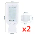 thumbnail image 2 of 2 Pcs/lot Lampe de Rue LED 100W Projecteur Extérieur IP65 Étanche Jardin Route Chemin Poteau Lumières, Haute Luminosité, 2 of 7