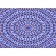 thumbnail image 1 of Ahgly Tapis Rectangulaire Lavable en Machine Intérieur Transitionnel Mimosa Violet, 7 Pieds x 10 Pieds, 1 of 7