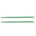 thumbnail image 3 of Drums Mallets Accessory, Double Headed Portable Nylon Handle Drum Mallet Set  For Playing Green, 3 of 8