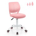 thumbnail image 1 of Costway Kids Desk Chair Ergonomic Swivel Children Mesh Study Height Adjustable Pink Pink, 1 of 9
