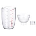 thumbnail image 3 of Unique Bargains 500ml Shaker à Cocktail en Plastique Transparent Mixeur de Boissons Vin Shaker à Vin Mixeur de Boissons Outils de Bar, 3 of 5