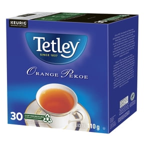 Tetley Poufs K-Cup orange Pekoe 30 gousses