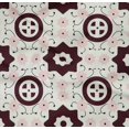 thumbnail image 4 of oneOone Cotton Poplin Twill Wine Fabric Geometric Block Craft Projects Decor Fabric Printed By The Yard 56 Inch Wide, 4 of 4