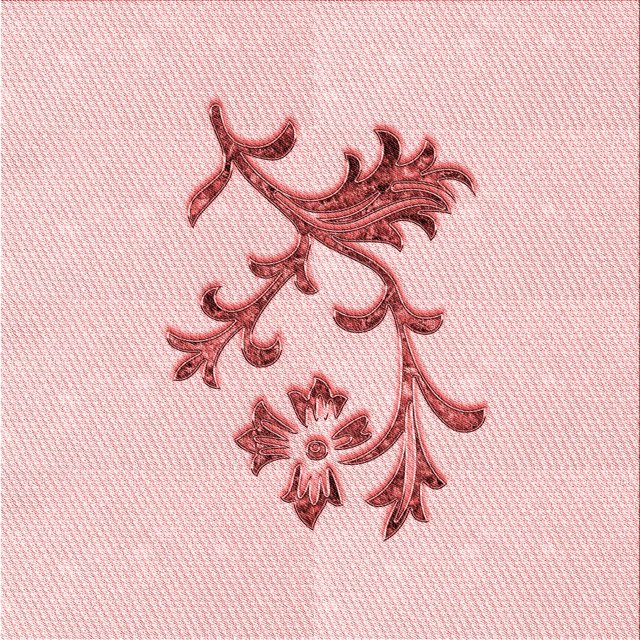 Ahgly Company Machine Washable Indoor Square Transitional Pastel Red Pink Area Rugs, 8' Square