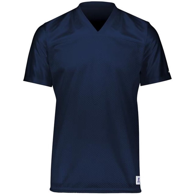 Youth Solid Flag Football Jersey, Navy - Medium