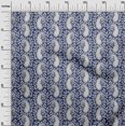 thumbnail image 3 of oneOone Cotton Poplin Medium Blue Fabric Block Sewing Material Print Fabric By The Yard 56 Inch Wide-T7, 3 of 5