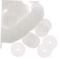 thumbnail image 4 of OULII 100pcs Pegboard Hooks Protector Peg Hook Disc PE Inventory Control Storage Organization, 4 of 8