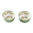 thumbnail image 2 of Better Homes & Gardens Bamboo Melamine Flower Dip Bowl 4.65 Inch 2Pc, 2 of 6