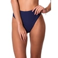 thumbnail image 3 of RELLECIGA Women's High Cut High Waisted Bikini Bottom, 3 of 5