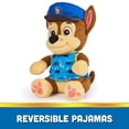 thumbnail image 4 of PAW Patrol, Bedtime Plush Chase, 10-Inch Stuffed Animal with Reversible Outfit, Kids Toys for Boys & Girls Ages 3 and Up, 4 of 9