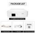 thumbnail image 2 of Smart ZigBee Gateway Wired LAN Gateway Smart Home ZigBee Central Hub App Control Timer Group Control Multi-Device Linkage, with Network Cable and USB Cable, 2 of 8