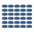 thumbnail image 1 of Langgg 30 Pcs Embouts de Queue de Piscine Accessoires de Billard Hauts Dureté Réparation Jeu Bleu 10mm, 1 of 2