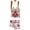 G, variant on Pisexur Women's Beach Sundress Summer Floral Formal Maxi Dress Short Sleeve V Neck Casual Loose Plus Size Dresses with Pockets