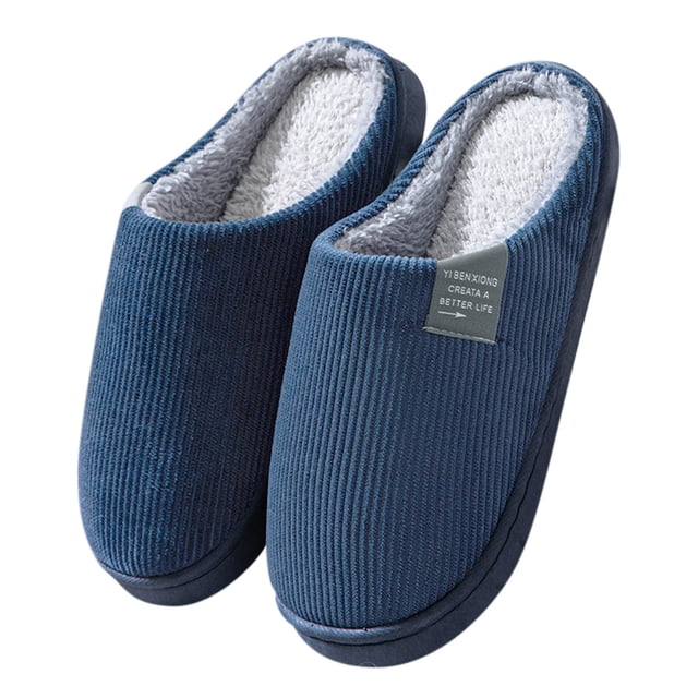 Men's Slippers for Comfort and Relaxation - Soft Warm -On Shoes for Indoor Use