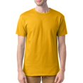 thumbnail image 2 of Hanes T-Shirts à Col Ras du Cou ComfortSoft pour Hommes, Lot de 4, S, Or, 2 of 5
