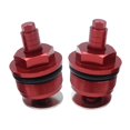 thumbnail image 3 of jinwen 2 Pieces Front Fork Shock Absorber Screws High Quality for Suzuki Red, 3 of 8