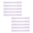 thumbnail image 4 of Binding Spines,  Page Turning 30 Holes Binding Coils Aging Resistant 10Pcs Strong Adhesion  For Loose Leaf For Student Lilac, 4 of 8