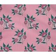 thumbnail image 4 of oneOone Cotton Flex Fabric Leaves & Floral Block Printed Fabric 1 Yard 40 Inch Wide, 4 of 4