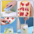 thumbnail image 4 of Huanglei Silicone Ice Tray Jelly Yogurt Ice Cube Mold Ice Tray Ice Box Food Grade Ice Container Refrigerator Ice Maker Package Included:, 4 of 9