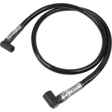 Quickcar Racing Products QRP40-423 Fil de Course à Gaine - Fil de Bobine Noir 42 Po HEI-HEI