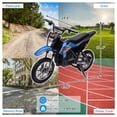 thumbnail image 3 of EDTara 36V Electric Dirt Bike for Kids, Ride on Motorcycle 500W Brushed Motor Variable Speed to 15.5MPH with LED Headlight, Leather Seat,Chain-Driven for Teens Max Load 175lbs, 3 of 6