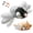 greypenguin, variant on SDOTXA Cat Toys Flapping Bird Rechargeable Touch Activated Toy Interactive Kitten Exercise Toy Cat Kicker Catnip Toys (No Flying)