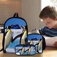 thumbnail image 1 of IROINID Pencil Case Pouch,Pencil Bag Pen Case,Small Pencil Pouch Organizer with Zipper,Starting Season 1-3 Grade 's Backpack Three Piece Combination Set and Double Shoulder Bag Pencil Case Outdoor, 1 of 5