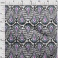 thumbnail image 2 of oneOone Georgette Viscose Fabric Big Motif Ikat Print Sewing Fabric BTY 42 Inch Wide, 2 of 4