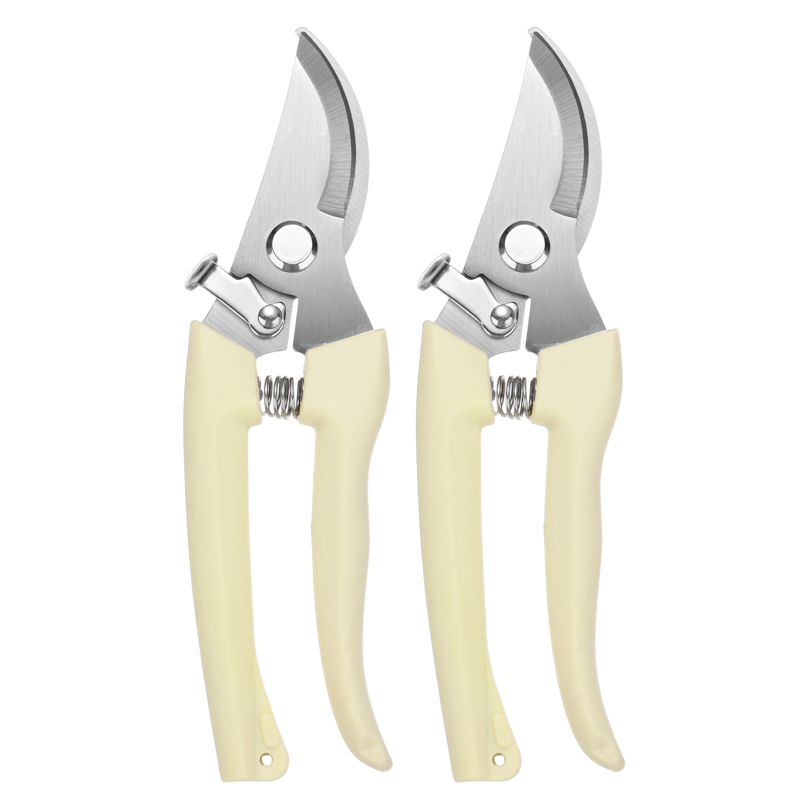 Uxcell 2-Pack Bypass Pruning Shears for Garden, 6.7 Inch Stainless Steel Scissors