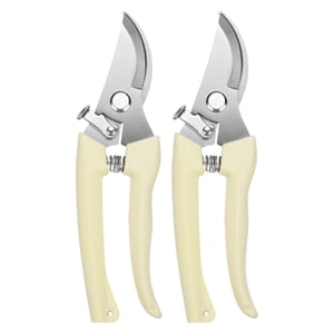 Uxcell 2-Pack Perce-poignées de taille pour jardin, 6.7 Ciseaux en acier inoxydable de pouce