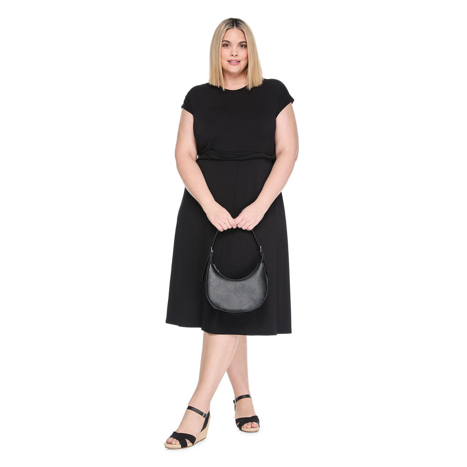 Lane Bryant Women's Plus Front Twist Dress