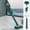 Green, variant on Tunhigl Car Portable Handheld Small Vacuum Cleaner Wireless Home Car-use Rechargeable High-power Powerful Vacuum Cleaner
