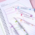 thumbnail image 3 of OUNONA 6Pcs Fluorescent Highlighters Assorted Color ABS for Friends School Project Reading Back to School, 3 of 8
