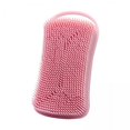 thumbnail image 1 of kusrkot 2-4pack Silicone Body Scrubber Gentle Exfoliating Skin Shower Pink 2 Pcs, 1 of 9