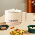 thumbnail image 3 of RKSTN Mini Cuiseur à Riz Électrique - Mini pot à Ramen Portable pour Cuisson Vapeur, Sauté, Gruau et Soupe, 3 of 6