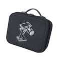 thumbnail image 4 of Bunblic RC Transmitter Carrying Bag Protector Smooth Zipper Sturdy Dustproof with Handle Long Trips Remote Controller Storage Case black, 4 of 8