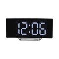 thumbnail image 2 of EGNMCR Table Clock Large Screen LED Curved Screen Alarm Clock Intelligent Electronic Digital Clock For Bedroom Office, Gift, 2 of 6
