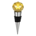 thumbnail image 1 of WIFKLSIIPG Diamond Stainless Steel Champagne Stopper Sparkling Bottle Plug Sea(Yellow), 1 of 4