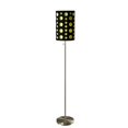thumbnail image 1 of 66 in. Modern Retro Black-green Floor Lamp, 1 of 1