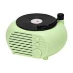 Speakers Bluetooth Wireless,5W Bluetooth 5.3 Vinyl Record Player Bluetooth Speaker Usb Charging Mini Portable Wireless Speaker Wonderful Speaker Gifts Family Gatherings Outdoor