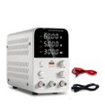 thumbnail image 1 of Alimentation CC Programmable 30V 10A, Affichage Numérique Réglable, Mini Climatiseur de Labo, Alimentation 60V 5A 120V3A pour Réparation de Téléphone Cellulaire, Facile à Utiliser, 1 of 7