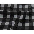 thumbnail image 4 of oneOone Viscose Jersey Fabric Gingham Check Print Fabric BTY 60 Inch Wide, 4 of 5